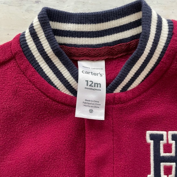 Carters Fleece Bodysuit - Picture 3 of 5